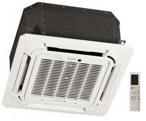KCI-35  Unité Intérieure KAYSUN CASETTE 4 VOIES 600x600 3.5kW (avec télécommande infrarouge KID05 et panel KPA-03E 600X600)