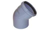 Coude PVC 40mm 45°