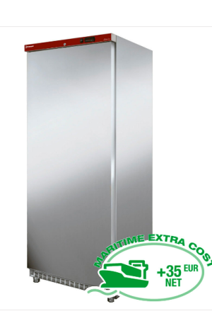 Armoire congélateur, statique, 600 litres. acier inox