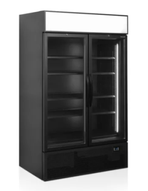 FSC1200H BLACK Vitrine réfrigérée noire