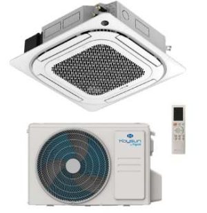 KCISA-71 MONOSPLIT KAYSUN CASSETTE 4 VOIES 840x840 7kW R32 220 V (inclus télécommande infra rouge)