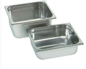 Bac alimentaire INOX h200 mm (L x P x H) mm 265 x 325 x 200 cap.12.7L