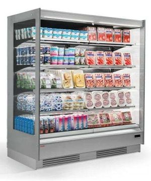 Vitrine Vision H205 P75 L1350mm Groupe Logé R290